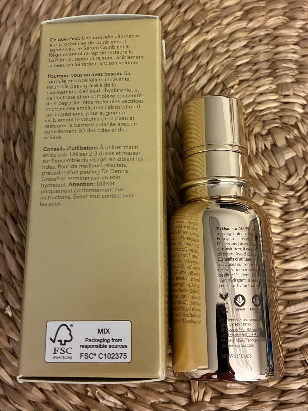 Dr Dennis Gross DermInfusions Fill + Repair Serum 1 oz 30ml New In Box Sealed - Picture 4 of 10